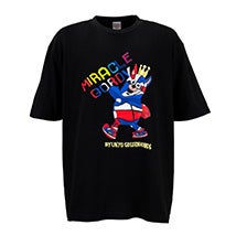 【KINGS × ミラクルくん】MIRACLE GORDY Tシャツ [BLK] 